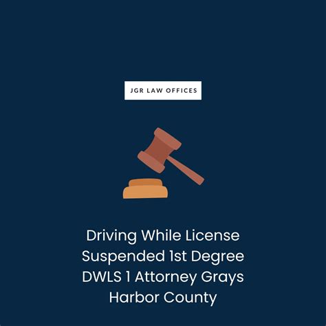 <b>Driving</b> <b>while</b> <b>license</b> <b>suspended</b> or revoked (DWLS/R) as defined in RCW 46. . Driving while license suspended 1st degree